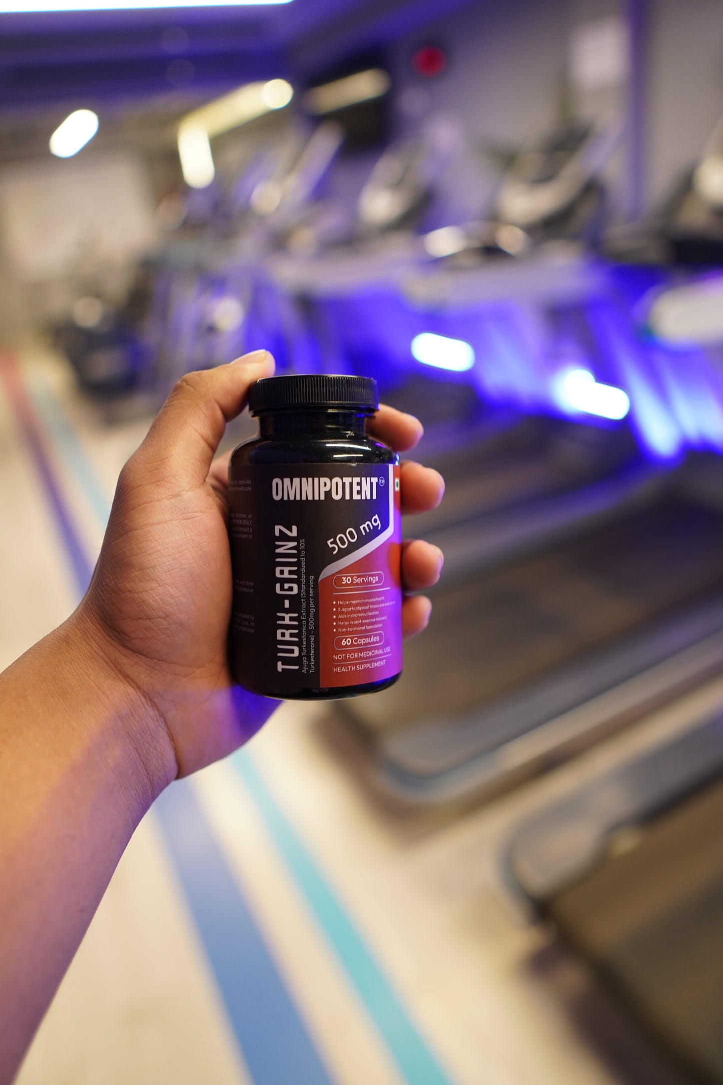 Turkesterone 500mg for Muscle Gain & Fat Loss | Buy OMNIPOTENT Turk-Gainz Online